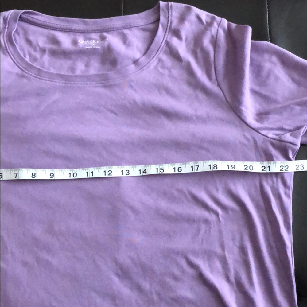 📍FINAL DROP croft & barrow rolled sleeved tee $26 - Picture 5 of 8